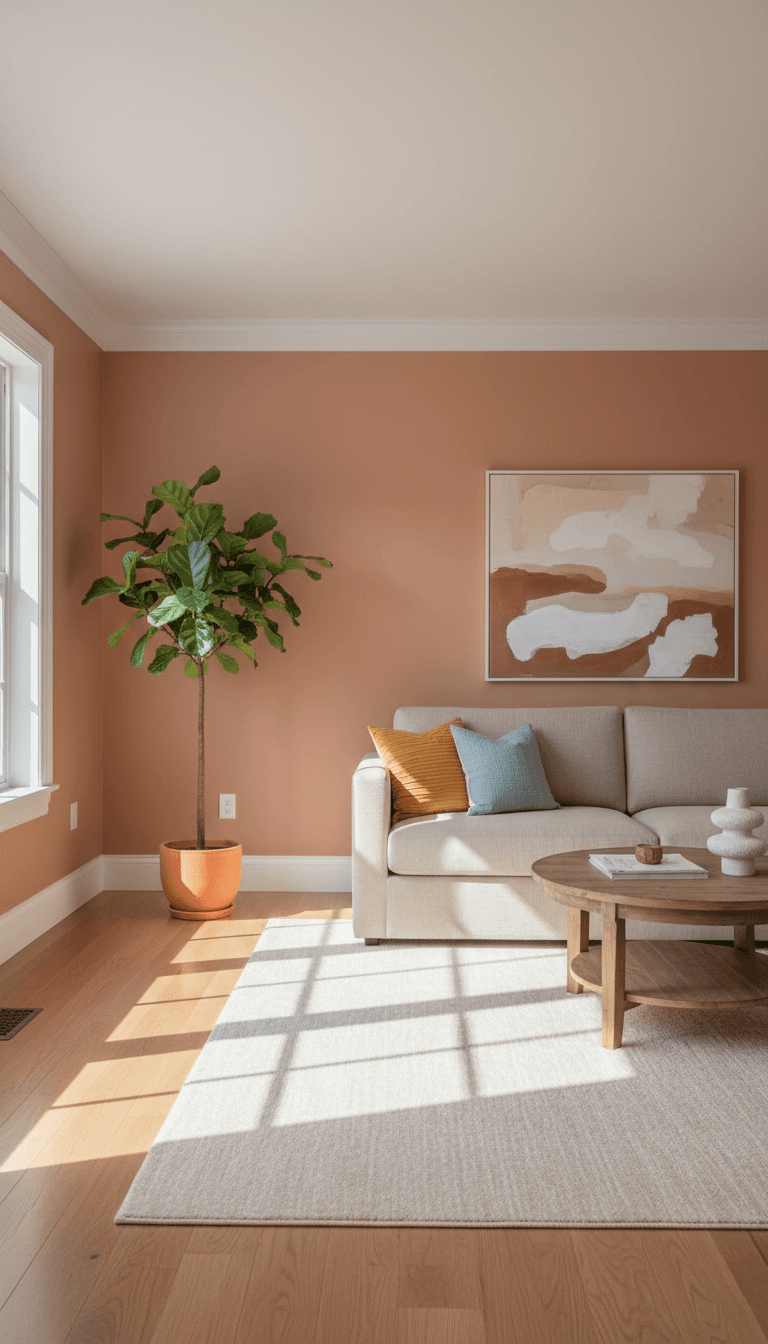 Finished interior room with quality paint work